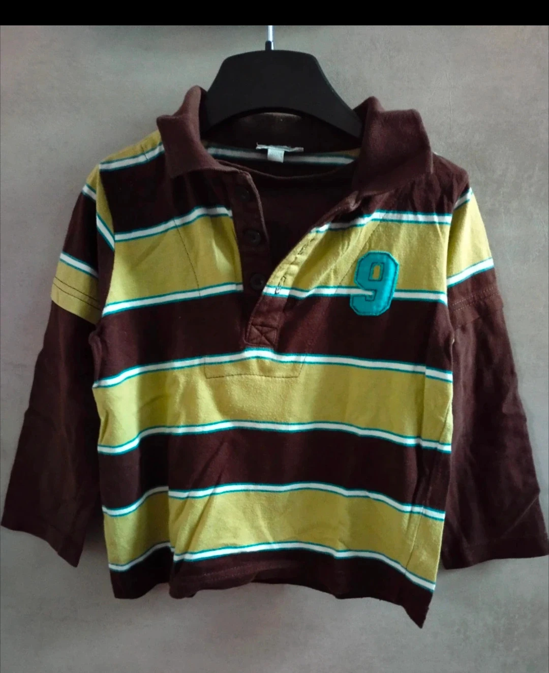 Polo manches longues 36 mois